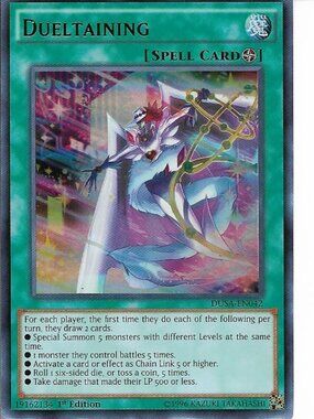 Yu-Gi-Oh Dueltaining DUSA-EN042 Holo LP